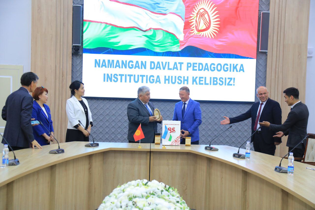 O'sh davlat universiteti va Namangan davlat pedagogika instituti oʻrtasida memorandum imzolandi.