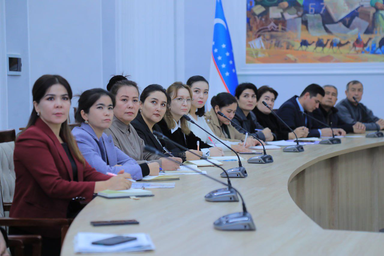 NamDPI rahbar va xodimlari hamda professor-oʻqituvchilari "Siyosiy-ma’rifat soati"da ishtirok etdi.