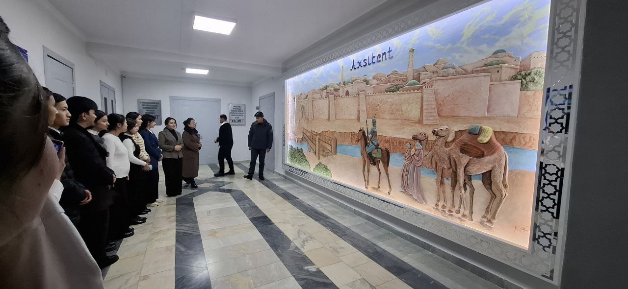 Raqamlashtirilgan “Jasorat” muzeyiga sayohat uyushtirildi
