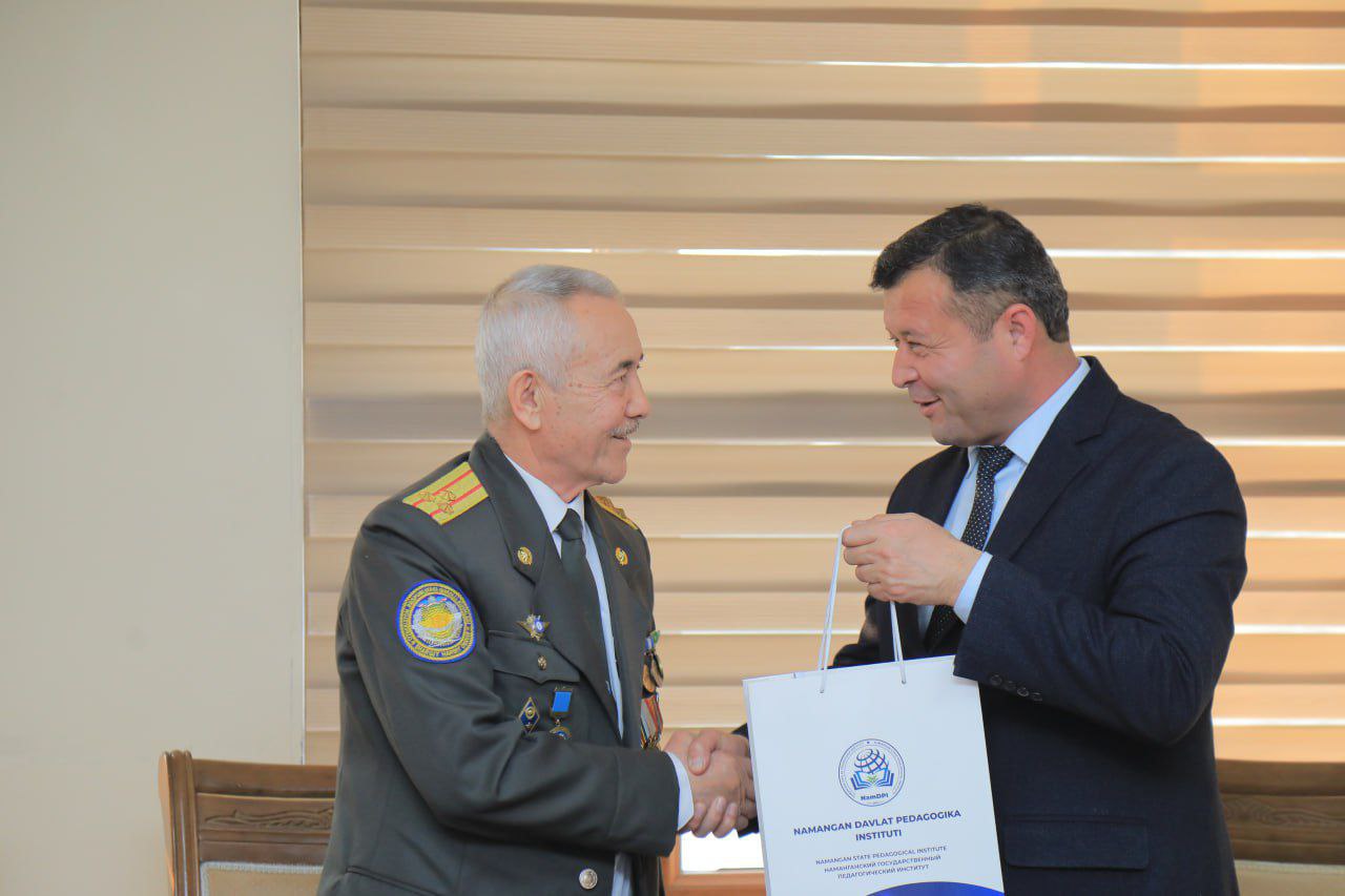 "Mardlik va jasorat" uchrashuvi