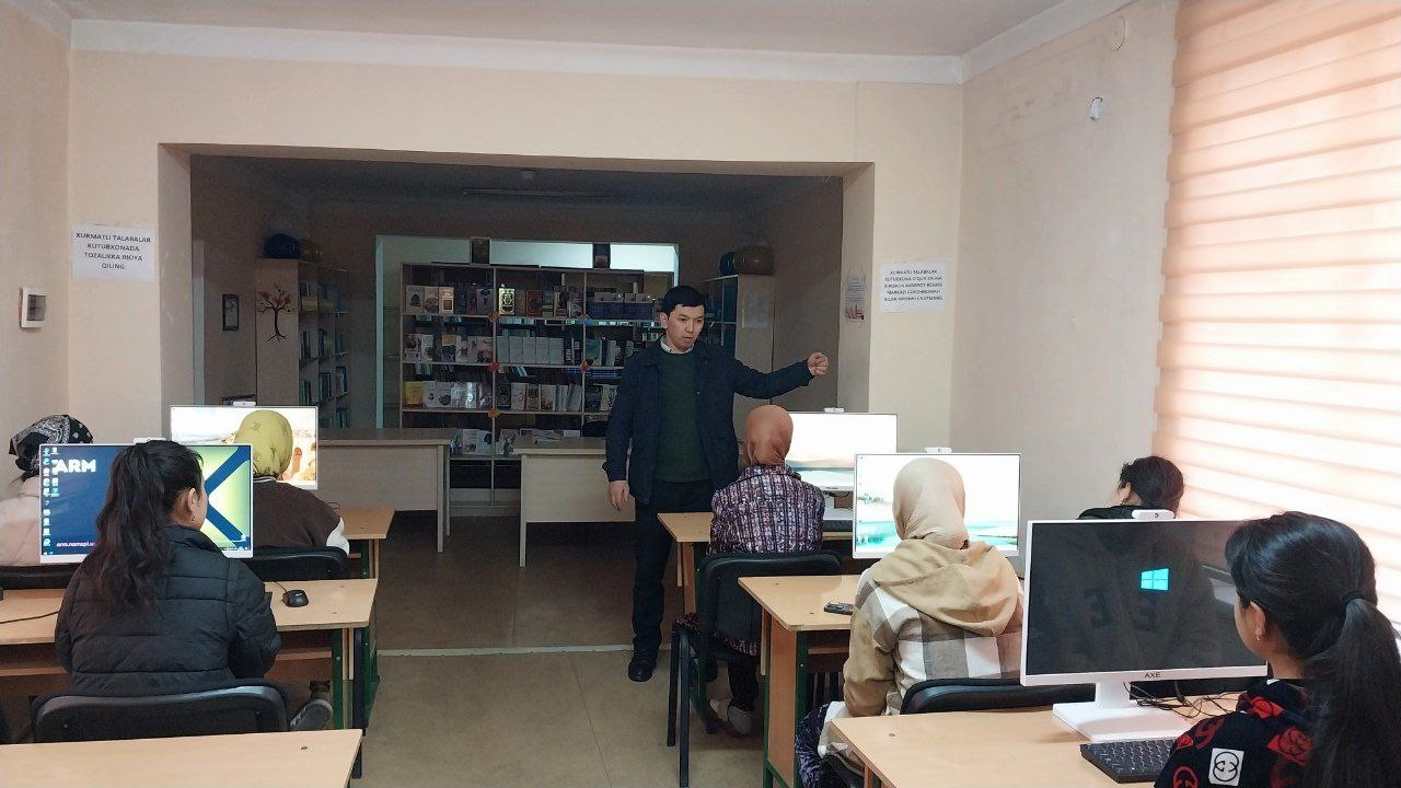 "Mazmunli Hafta" Loyihasi Doirasida Microsoft Office Bo‘yicha Mashg‘ulot O‘tkazildi