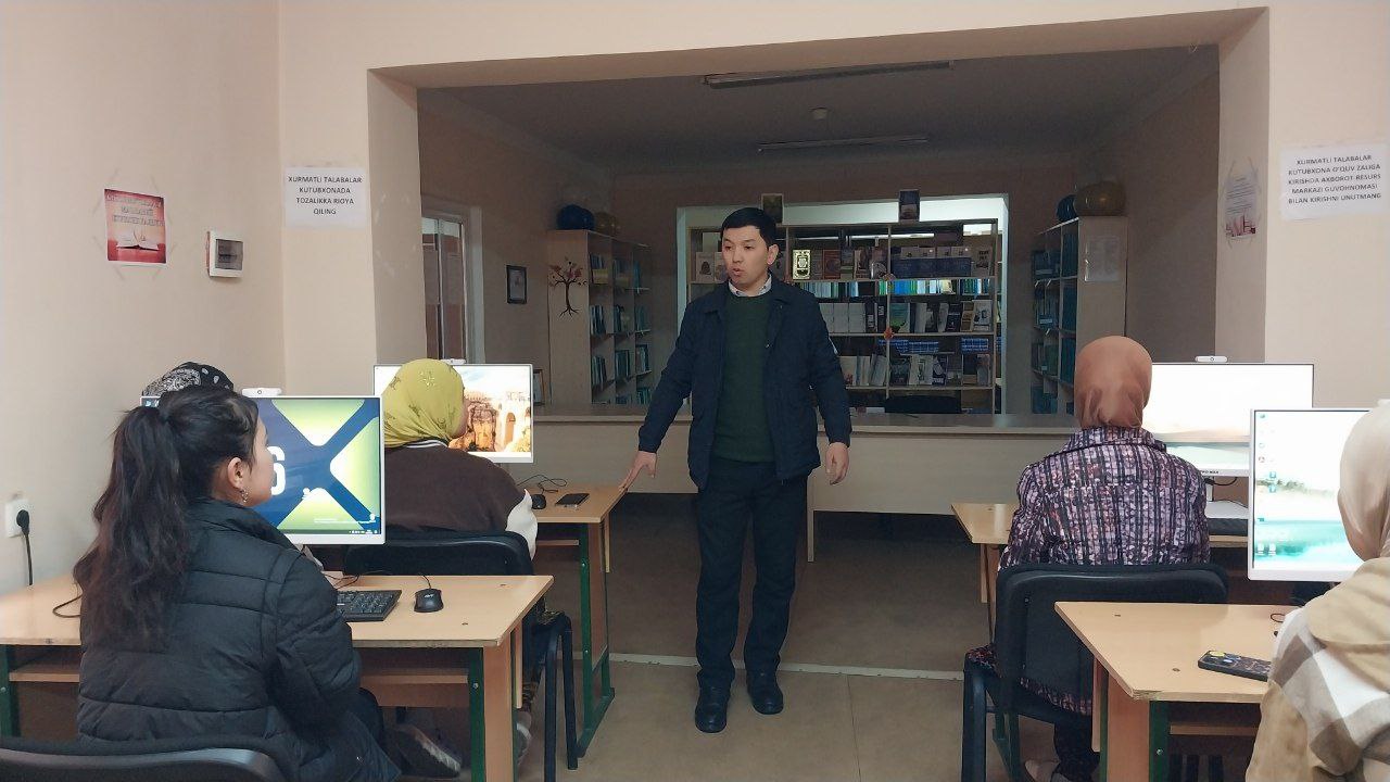 "Mazmunli Hafta" Loyihasi Doirasida Microsoft Office Bo‘yicha Mashg‘ulot O‘tkazildi