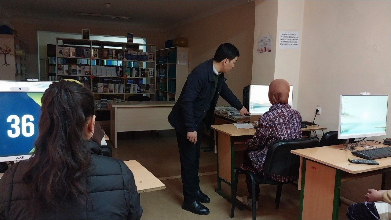 "Mazmunli Hafta" Loyihasi Doirasida Microsoft Office Bo‘yicha Mashg‘ulot O‘tkazildi