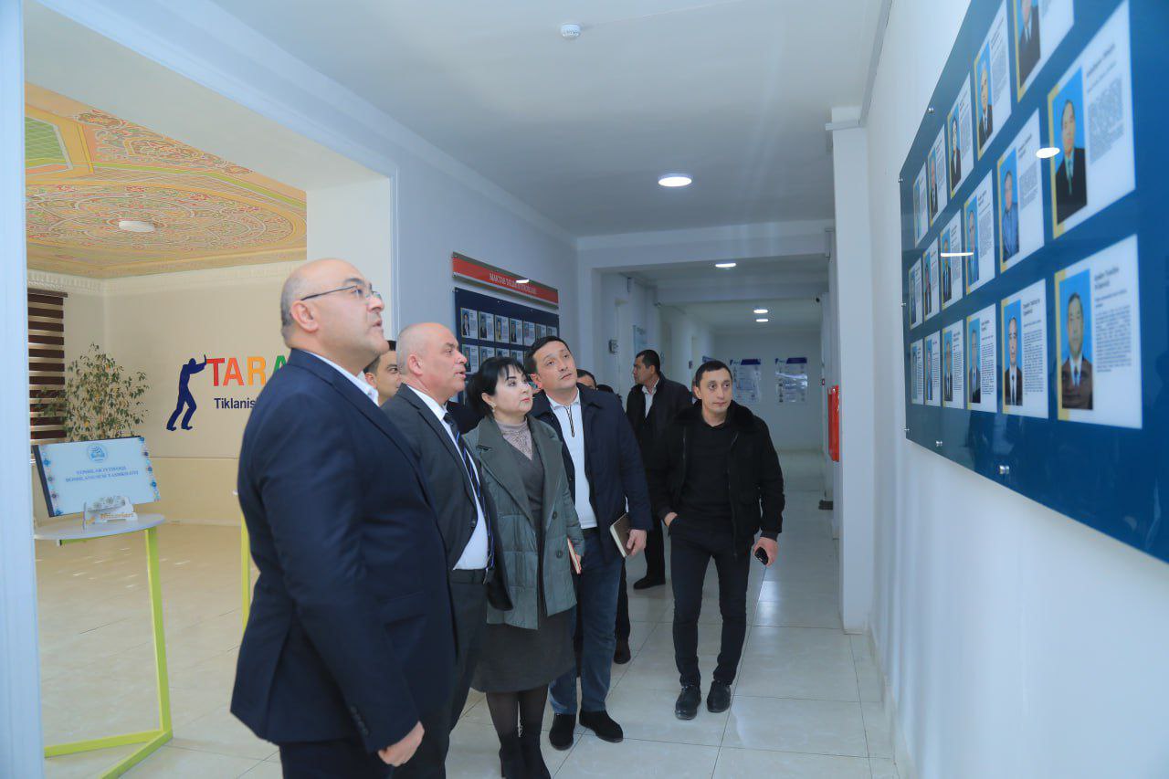 Namangan viloyat Maktabgacha va maktab taʼlimi boshqarmasi, tumanlar boʻlimi rahbarlari tashrif buyurdi.
