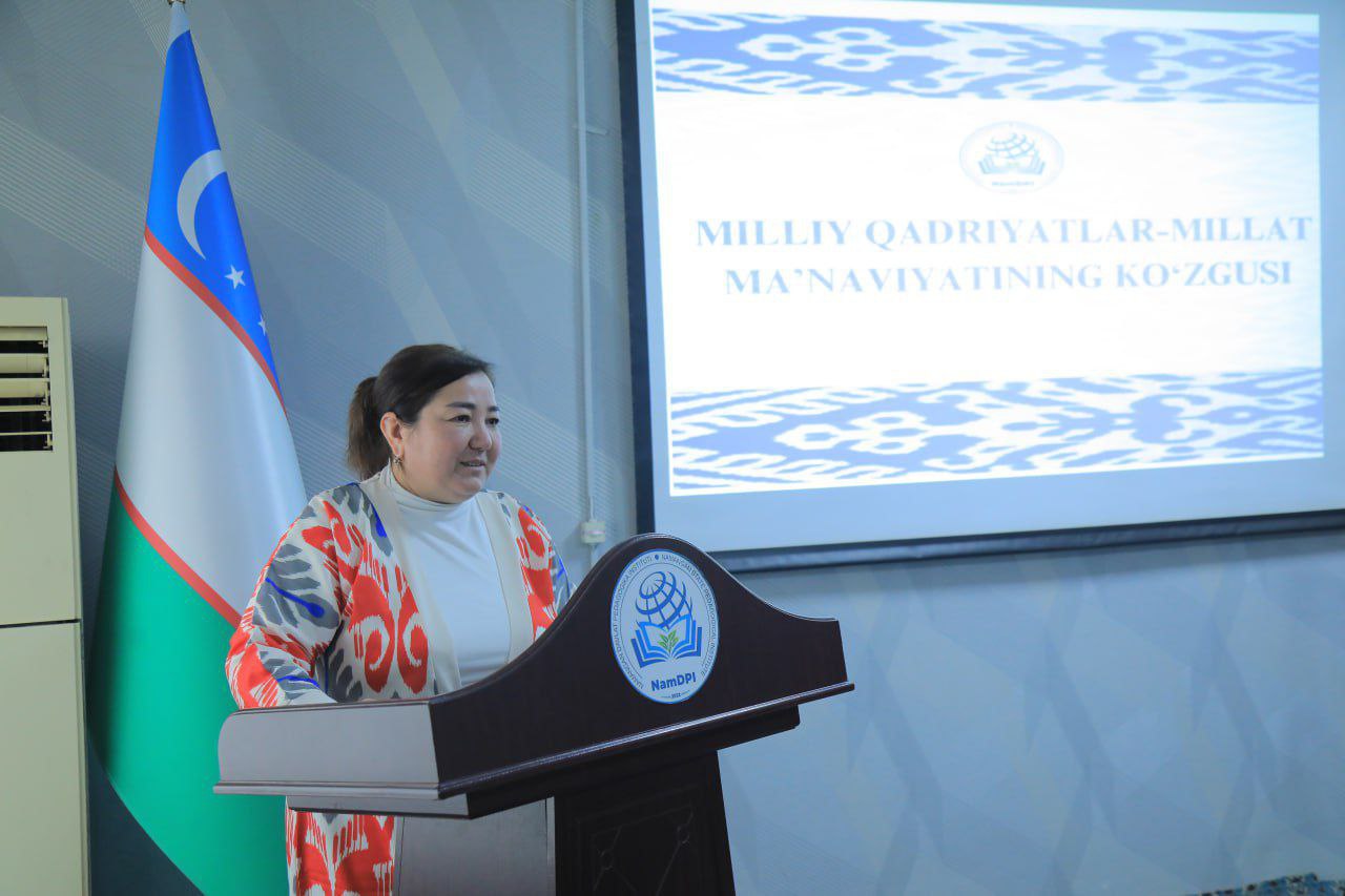Milliy qadriyatlar — millat ma'naviyatining koʻzgusi