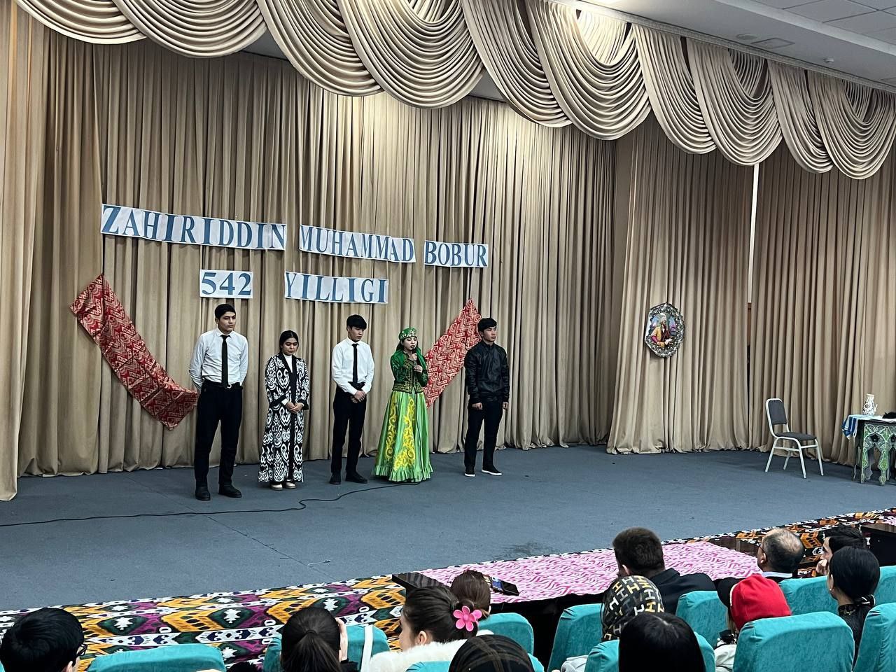 Zahiriddin Muhammad Bobur tavalludining 542 yilligi