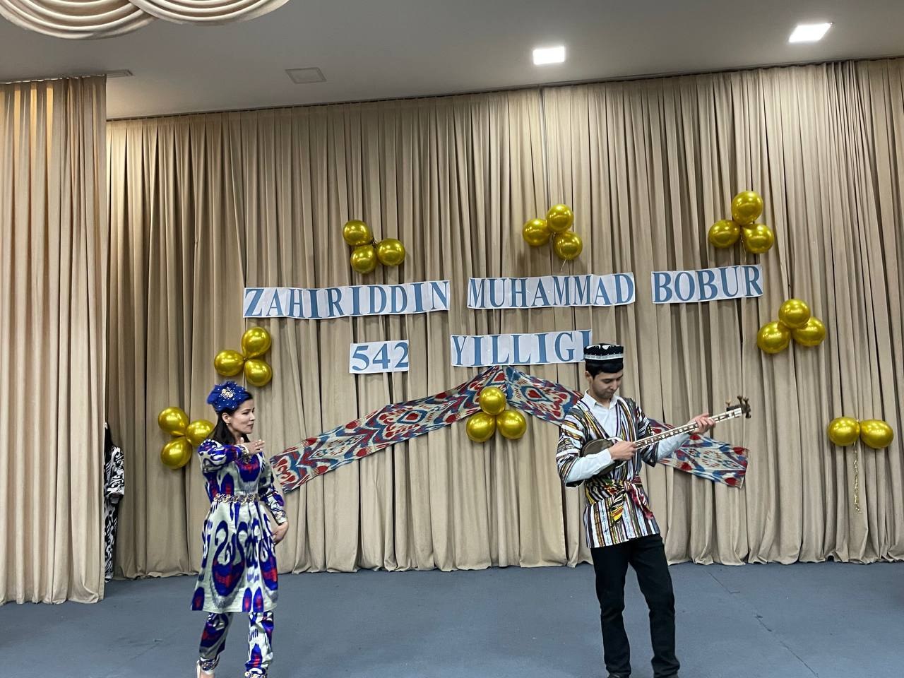 Zahiriddin Muhammad Bobur tavalludining 542 yilligi