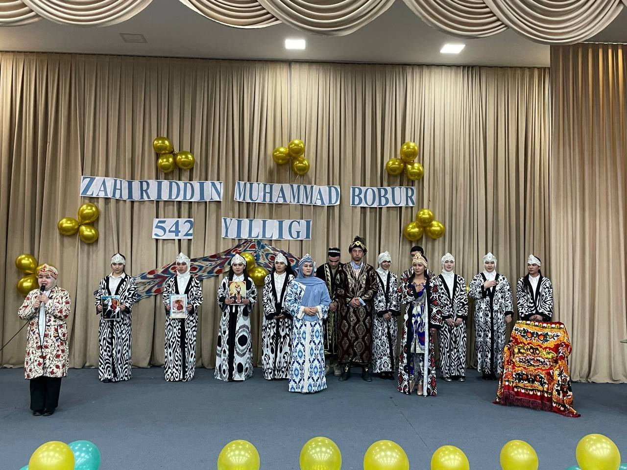 Zahiriddin Muhammad Bobur tavalludining 542 yilligi