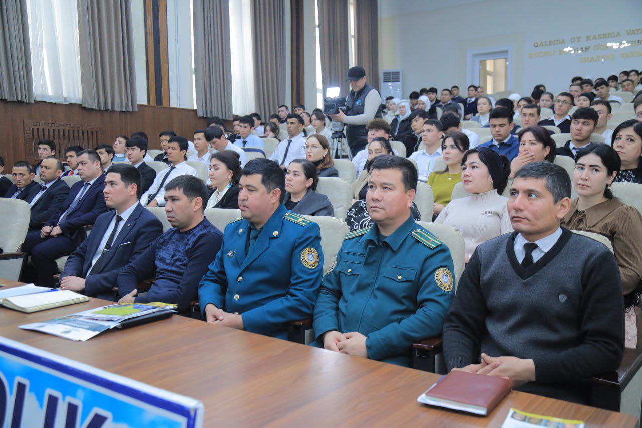 Giyohvandlikka qarshi kurash mavzusida maʼrifiy uchrashuv bo‘lib o‘tdi