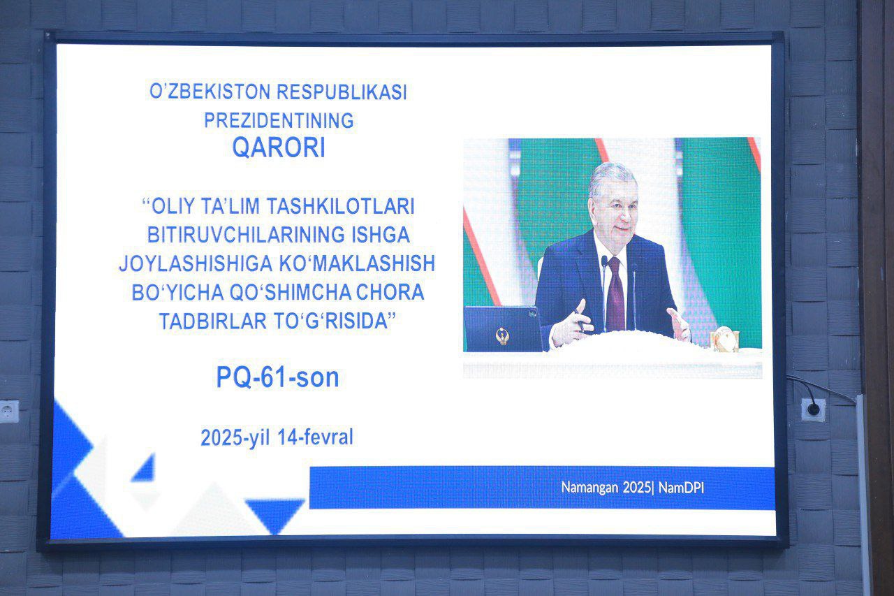 Prezident qarori ijrosi yuzasidan seminar tashkil etildi.