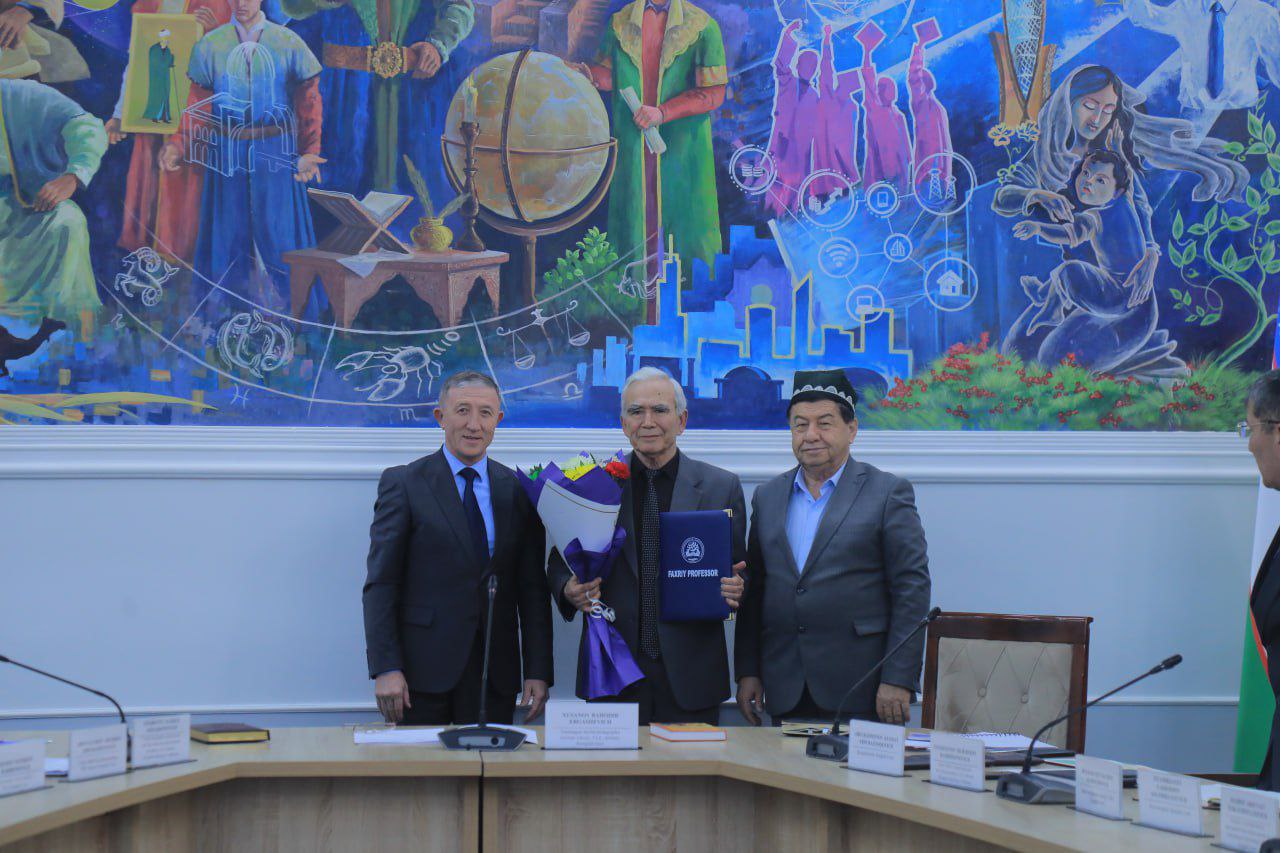 NAMANGAN DAVLAT PEDAGOGIKA INSTITUTIDA 7-SONLI KENGAYTIRILGAN KENGASH YIGʻILISHI BO'LIB O'TDI