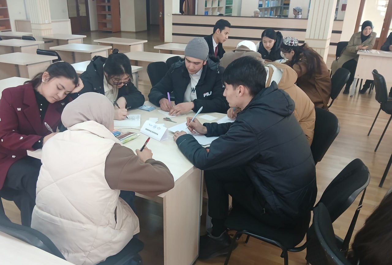 Institutimizda tashkil etilgan Qishki mavsum ligasi o'z yakuniga yetdi.