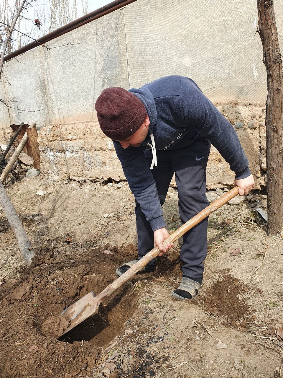 "Men xonadonimda koʻchat ekdim" chellenji