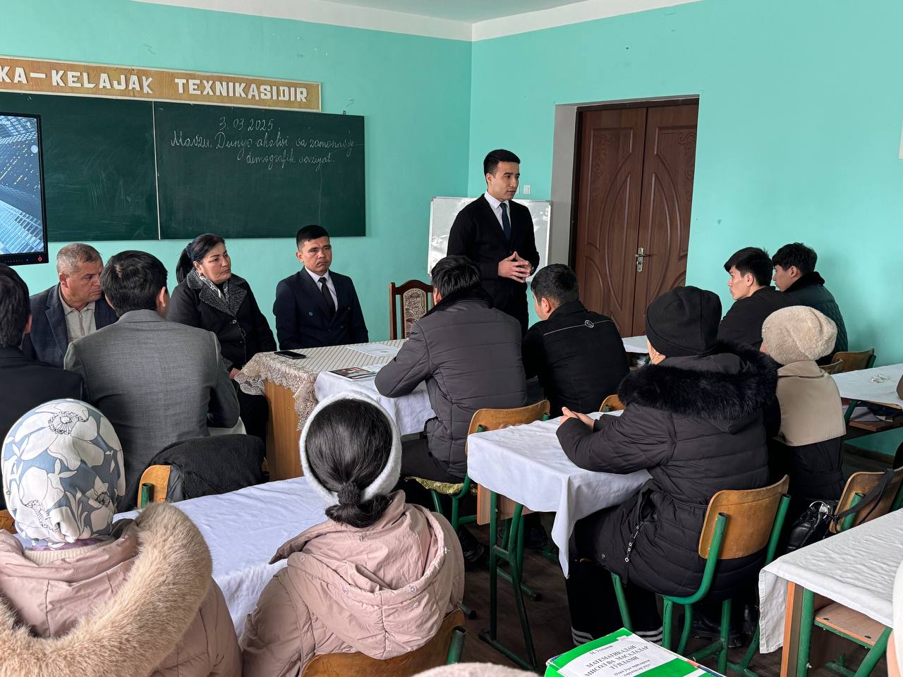 Namangan davlat pedagogika instituti qoshidagi Chortoq akademik litseyi o'quvchilari bilan uchrashuv tashkil etildi.