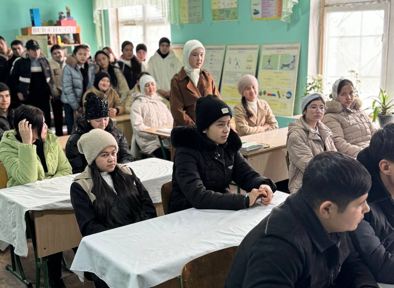 Namangan davlat pedagogika instituti qoshidagi Chortoq akademik litseyi o'quvchilari bilan uchrashuv tashkil etildi.