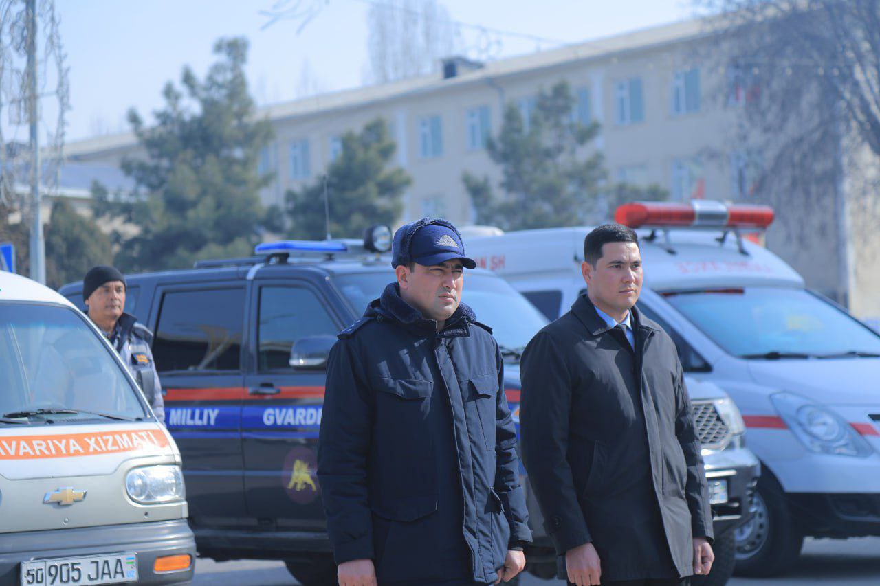Favqulodda vaziyatlar boshqarmasi shaxsiy tarkibi hamda tyutorlar tadbiri