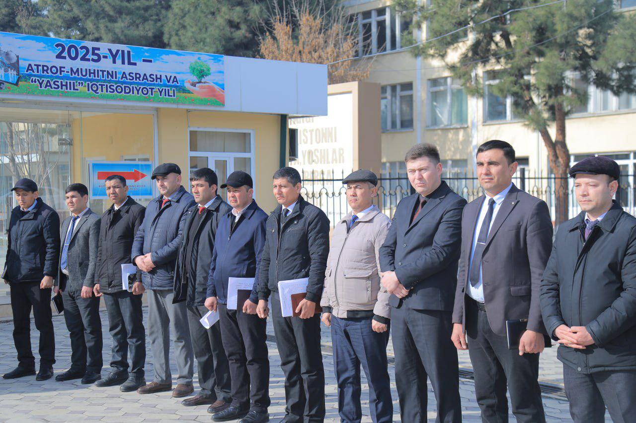 Favqulodda vaziyatlar boshqarmasi shaxsiy tarkibi hamda tyutorlar tadbiri