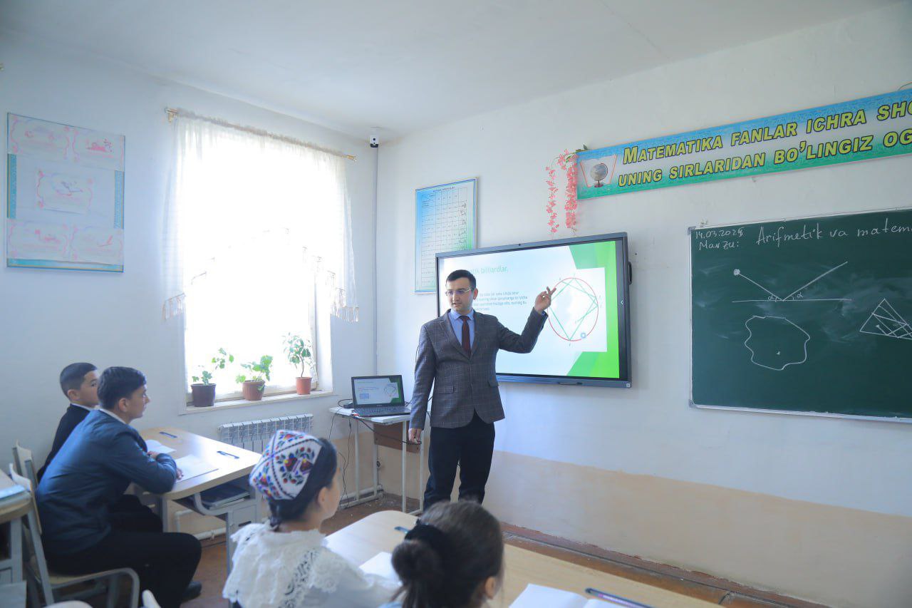 NamDPI professor-oʼqituvchilaridan mahorat darsi