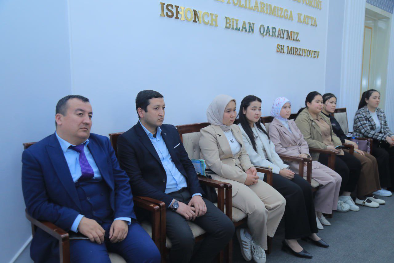 NamDPIda "Yer sharini asraylik" shiori ostida davra suhbati oʻtkazildi