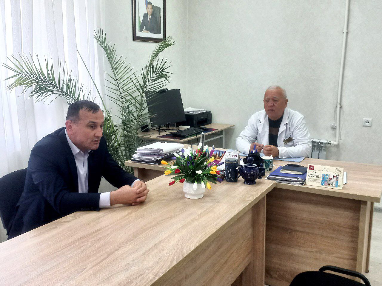 "Inson" ijtimoiy xizmatlar markazidagi "Saxovat uyi"ga tashrif