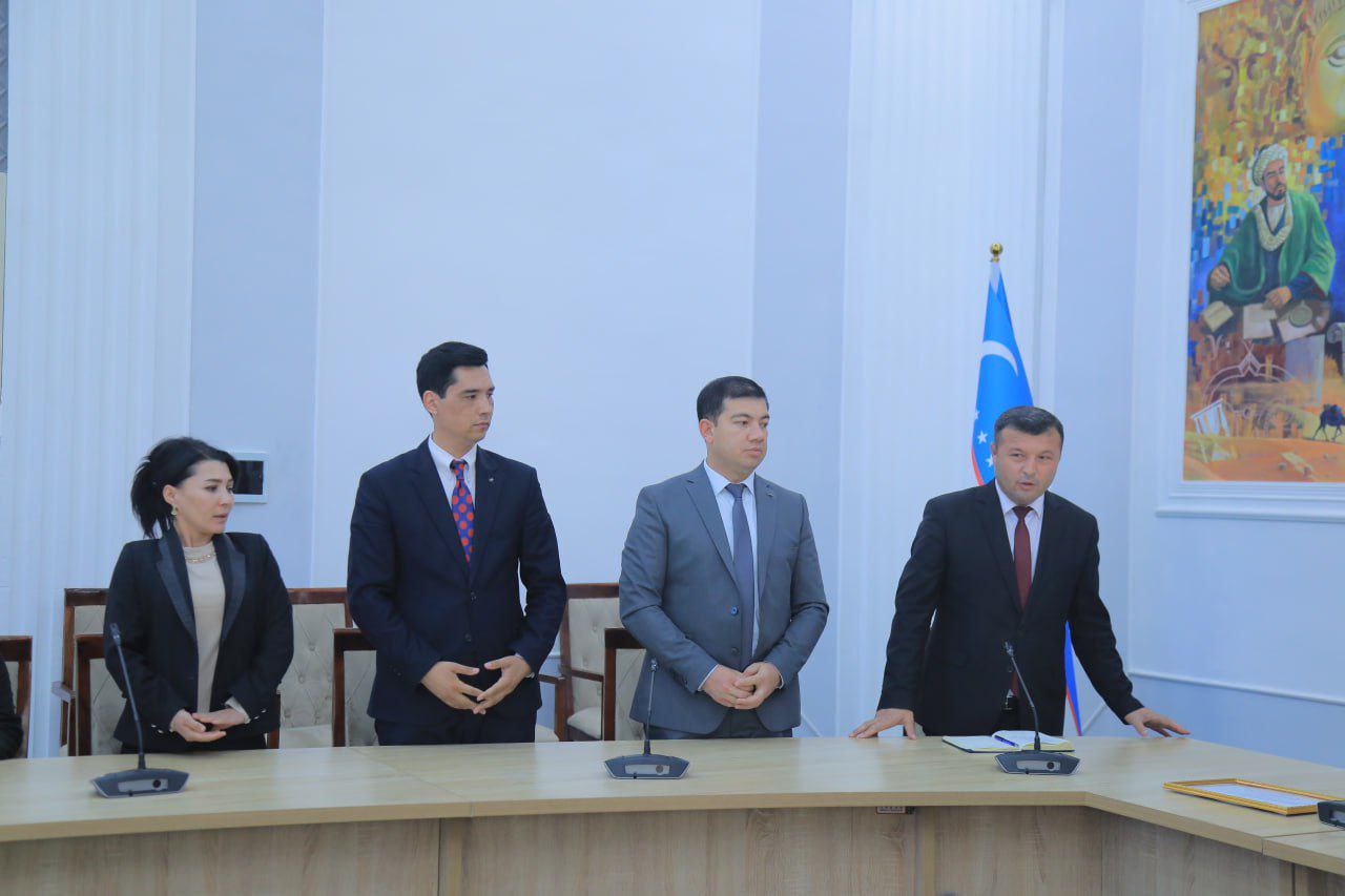 NamDPI rektori iqtidorli talablar bilan uchrashdi