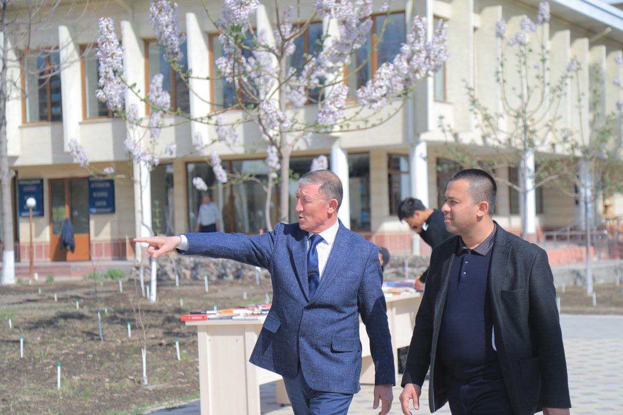 Namangan viloyati bolalarni dam olishini va sog'lomlashtirilishini tashkil etish departamenti boshqarmasi vakillari tashrifi