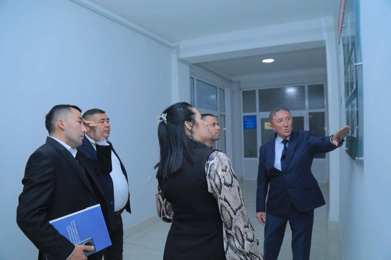 Namangan viloyati bolalarni dam olishini va sog'lomlashtirilishini tashkil etish departamenti boshqarmasi vakillari tashrifi