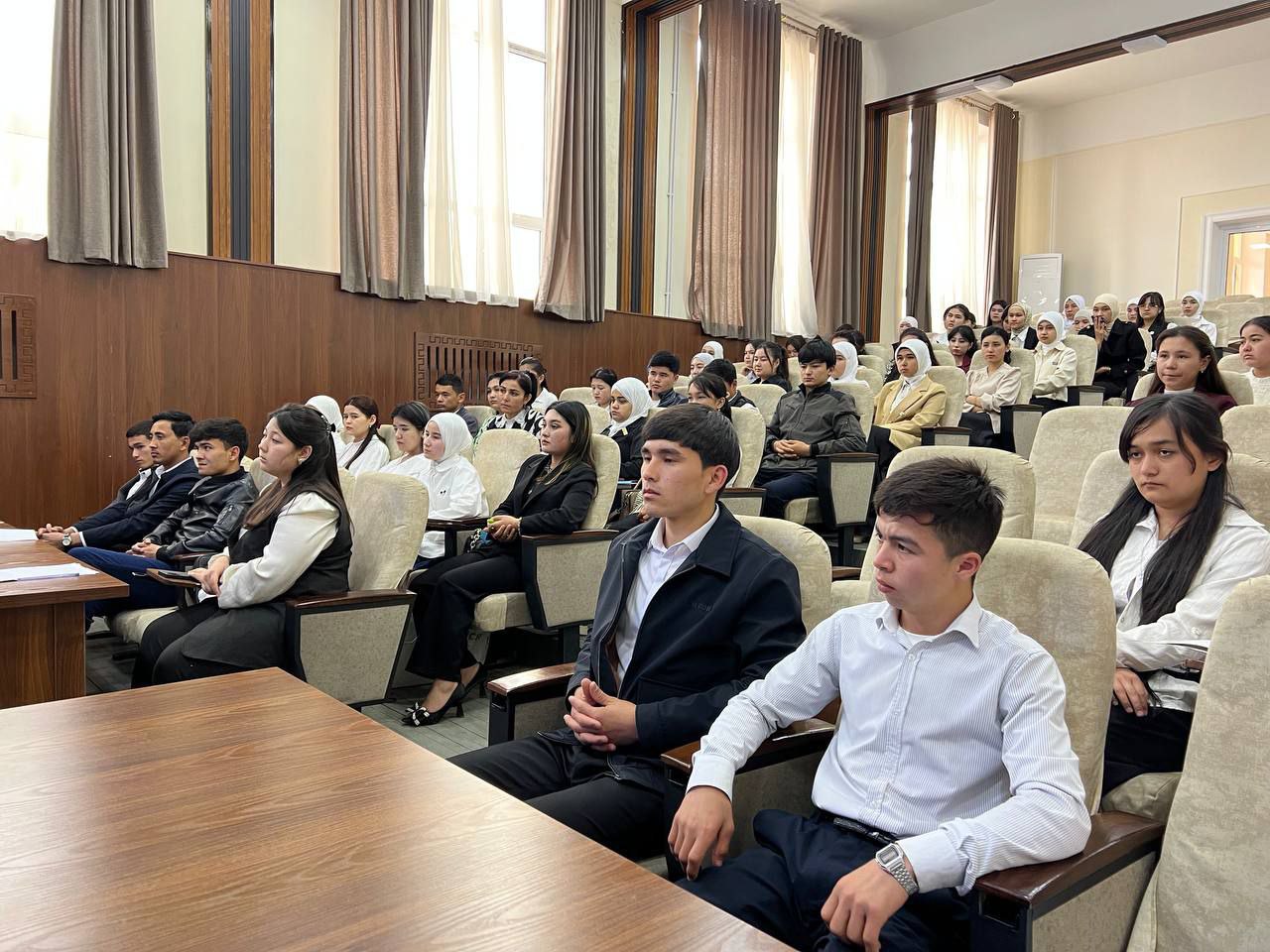 Talabalar bilan profilaktik suhbat oʻtkazildi