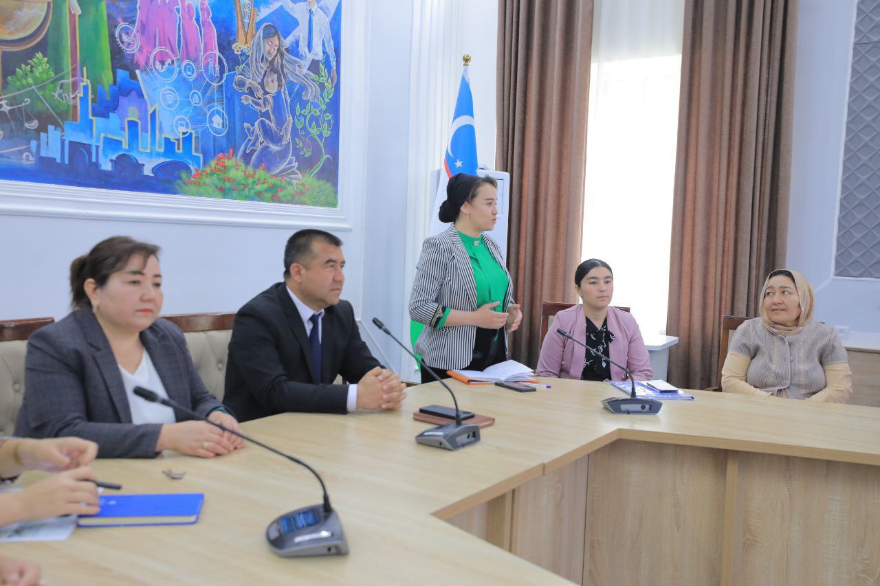 Talaba-qizlarimizning qaynonalari bilan uchrashuv tashkil etildi