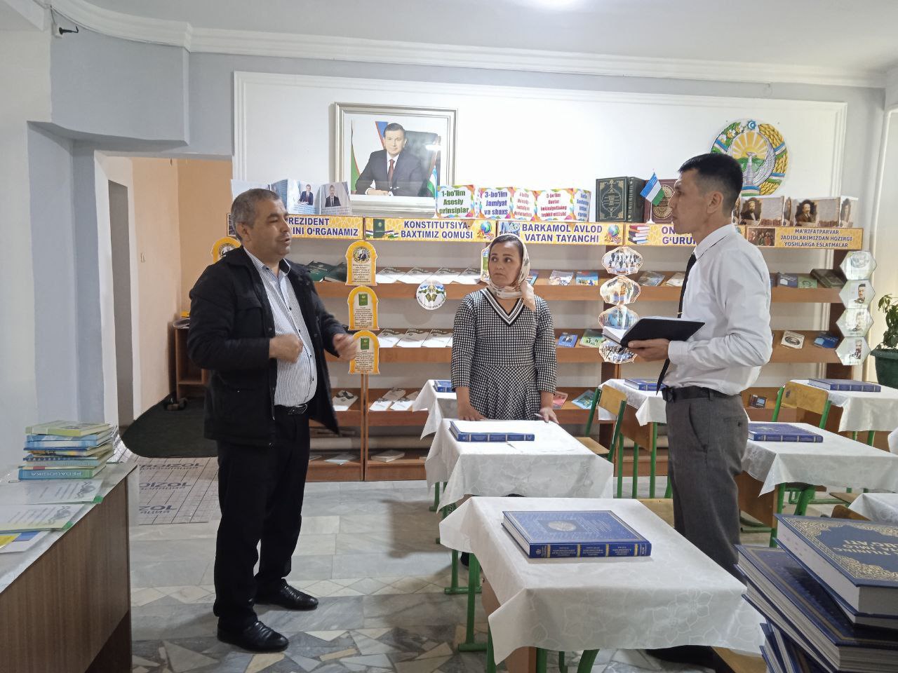 NamDPI akademik litsey va texnikumlarga metodik yordam berish sektori bosh mutaxassisi V.Yoqubjonov tomonidan joylarda oʻrganish ishlari olib borildi.