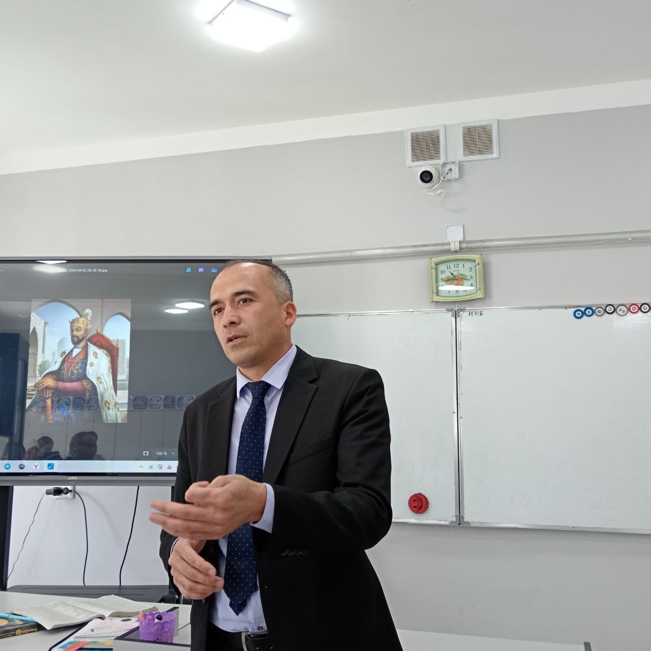 NamDPI Chortoq ixtisoslashtirilgan maktabiga tashrif