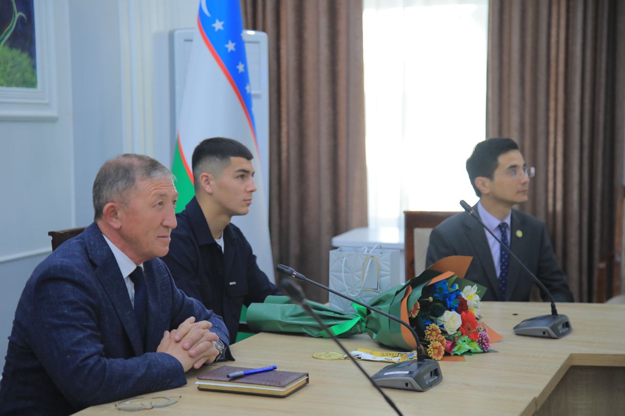 NamDPI talabasi Fazliddin Erkinboyev — jahon chempioni!