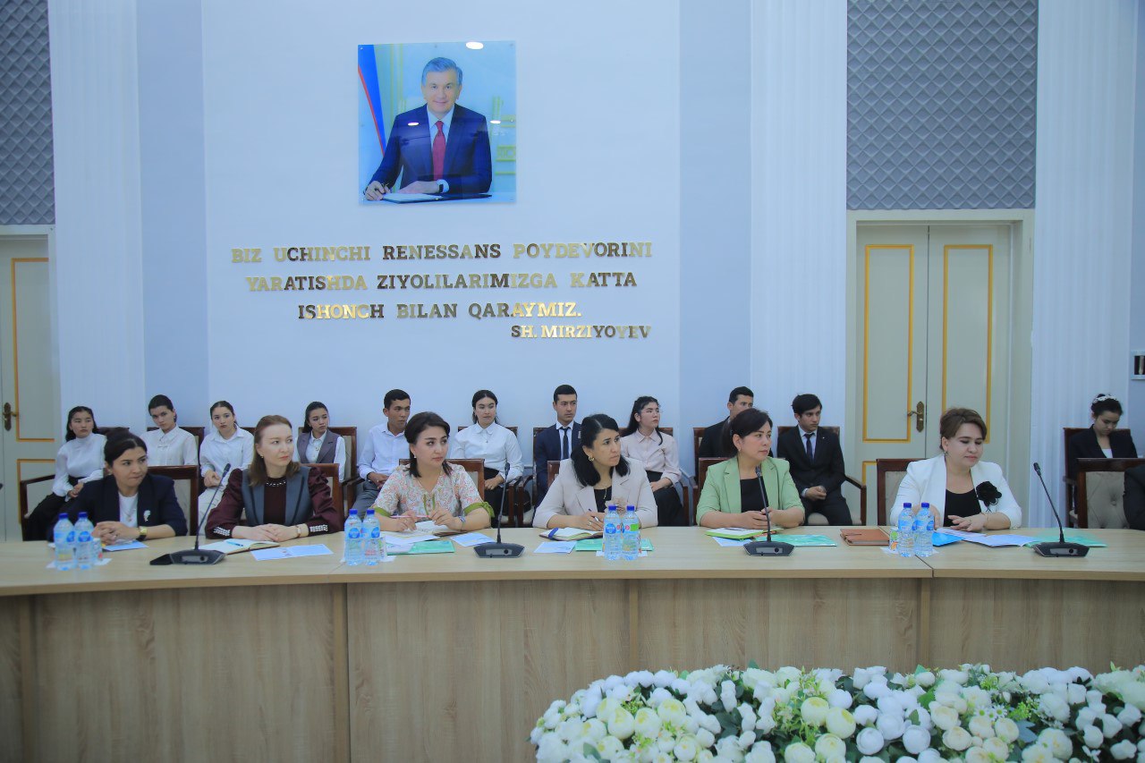 "Global makonda talabalarning ma’naviy, ma’rifiy va axloqiy dunyoqarashi: tahlillar, takliflar, tavsiyalar” mavzusidagi ilmiy-amaliy konferensiya bo‘lib o‘tdi.