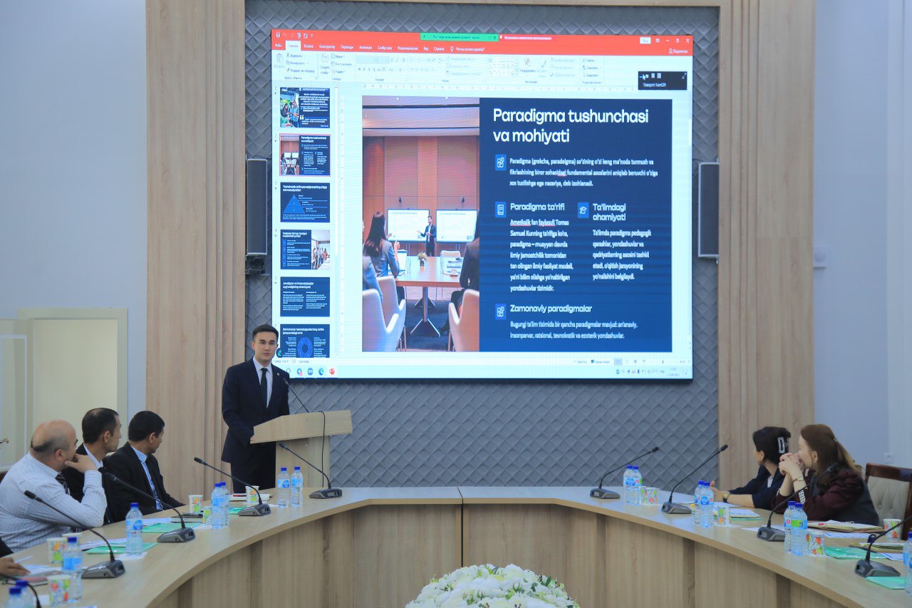 "Global makonda talabalarning ma’naviy, ma’rifiy va axloqiy dunyoqarashi: tahlillar, takliflar, tavsiyalar” mavzusidagi ilmiy-amaliy konferensiya bo‘lib o‘tdi.