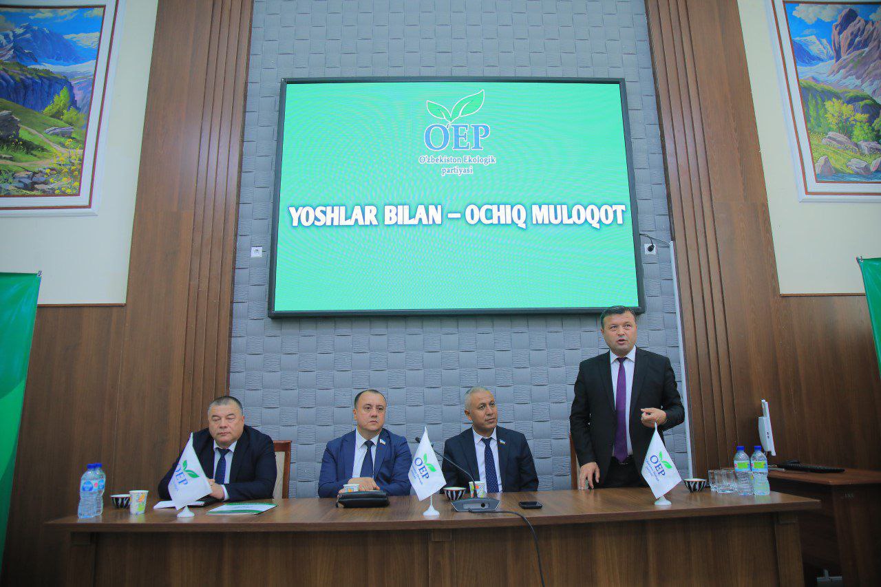 NamDPI talaba-yoshlari ekologik vaziyatlarga befarq emas!