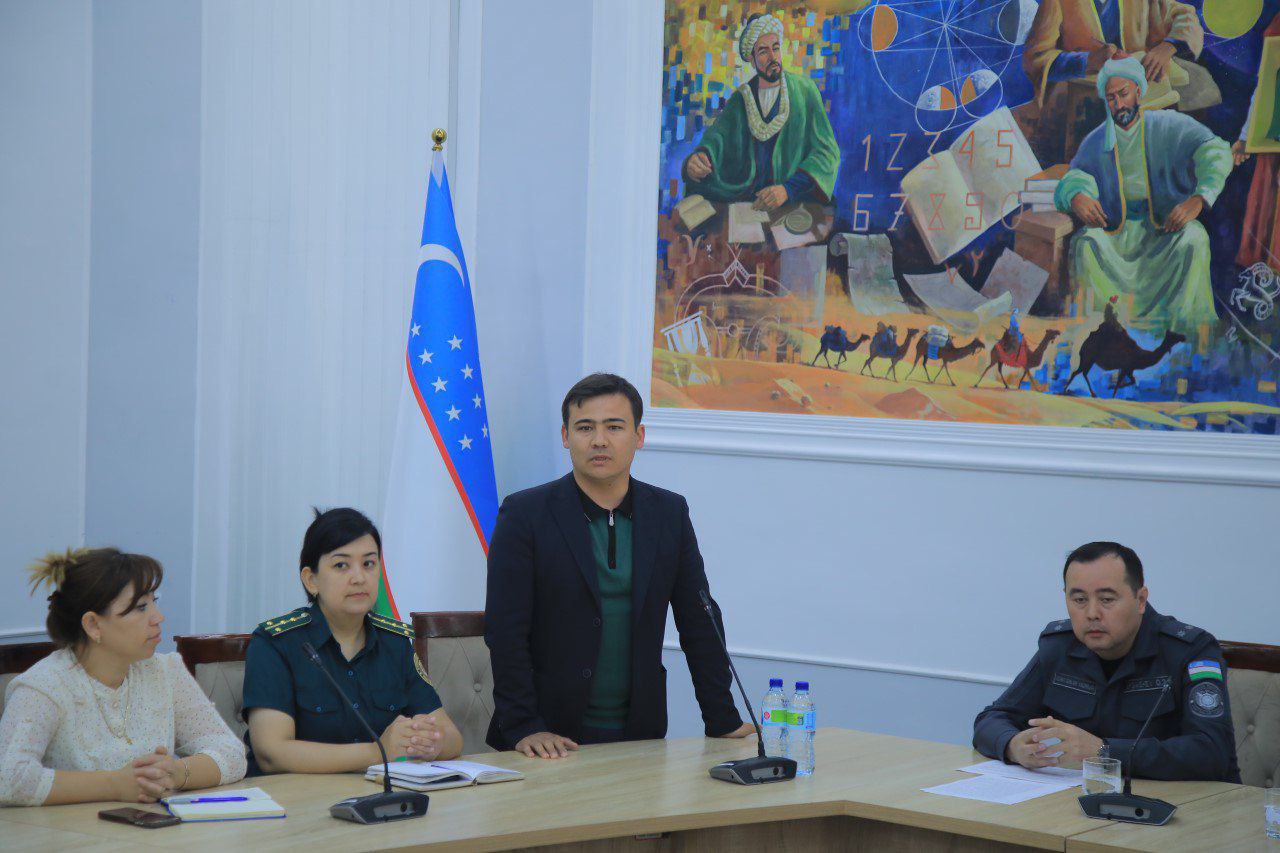 ICHKI ISHLAR TIZIMI VA INSTITUT HAMKORLIGI DAVOM ETMOQDA