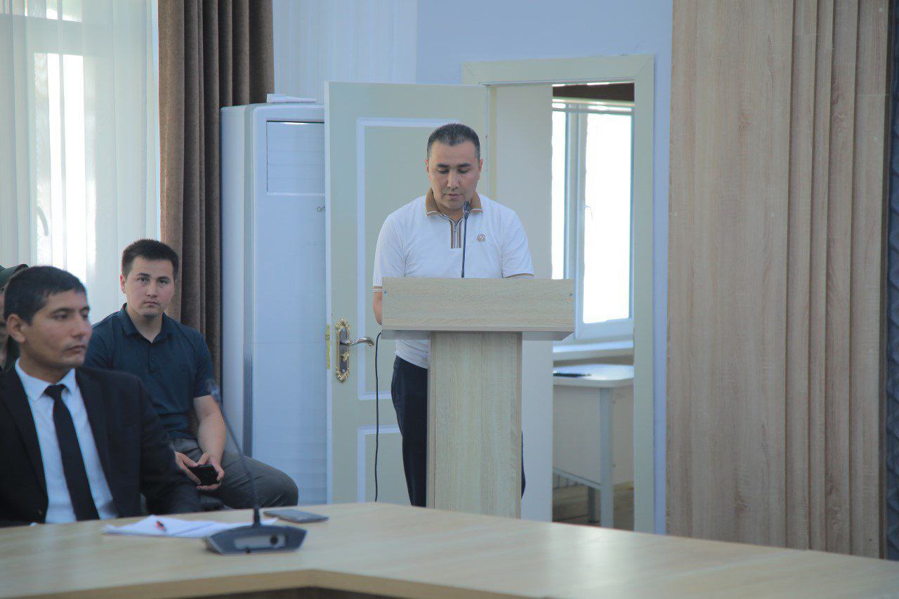 ICHKI ISHLAR TIZIMI VA INSTITUT HAMKORLIGI DAVOM ETMOQDA