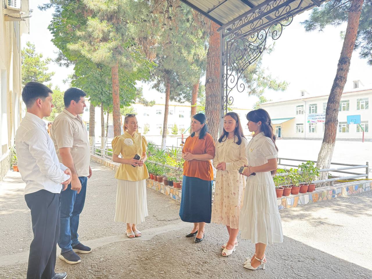 Oʻrgatamiz, oʻrganamiz: NamDPI va maktab hamkorligi davom etmoqda