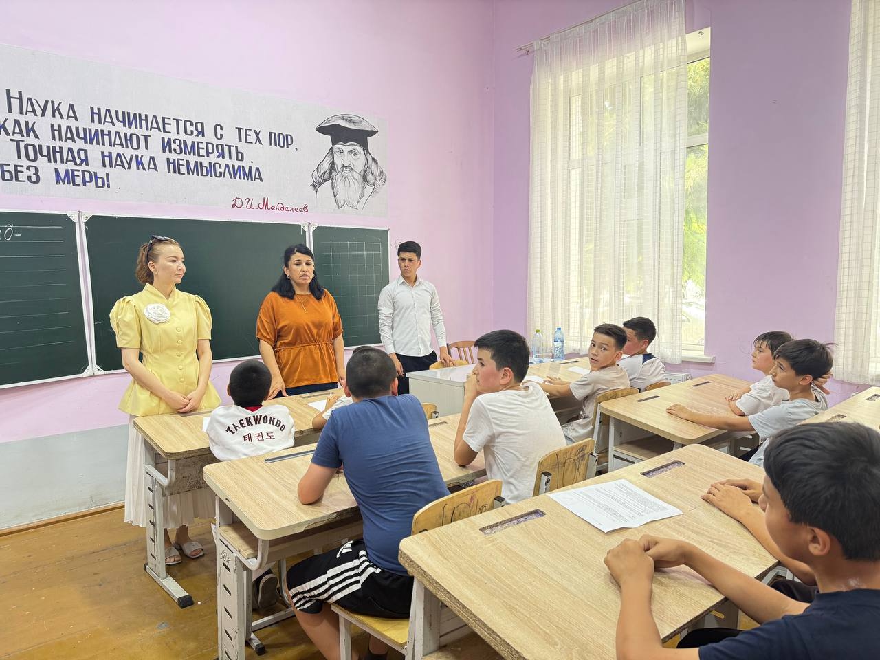 Oʻrgatamiz, oʻrganamiz: NamDPI va maktab hamkorligi davom etmoqda