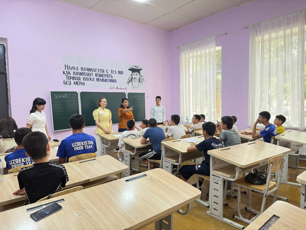 Oʻrgatamiz, oʻrganamiz: NamDPI va maktab hamkorligi davom etmoqda