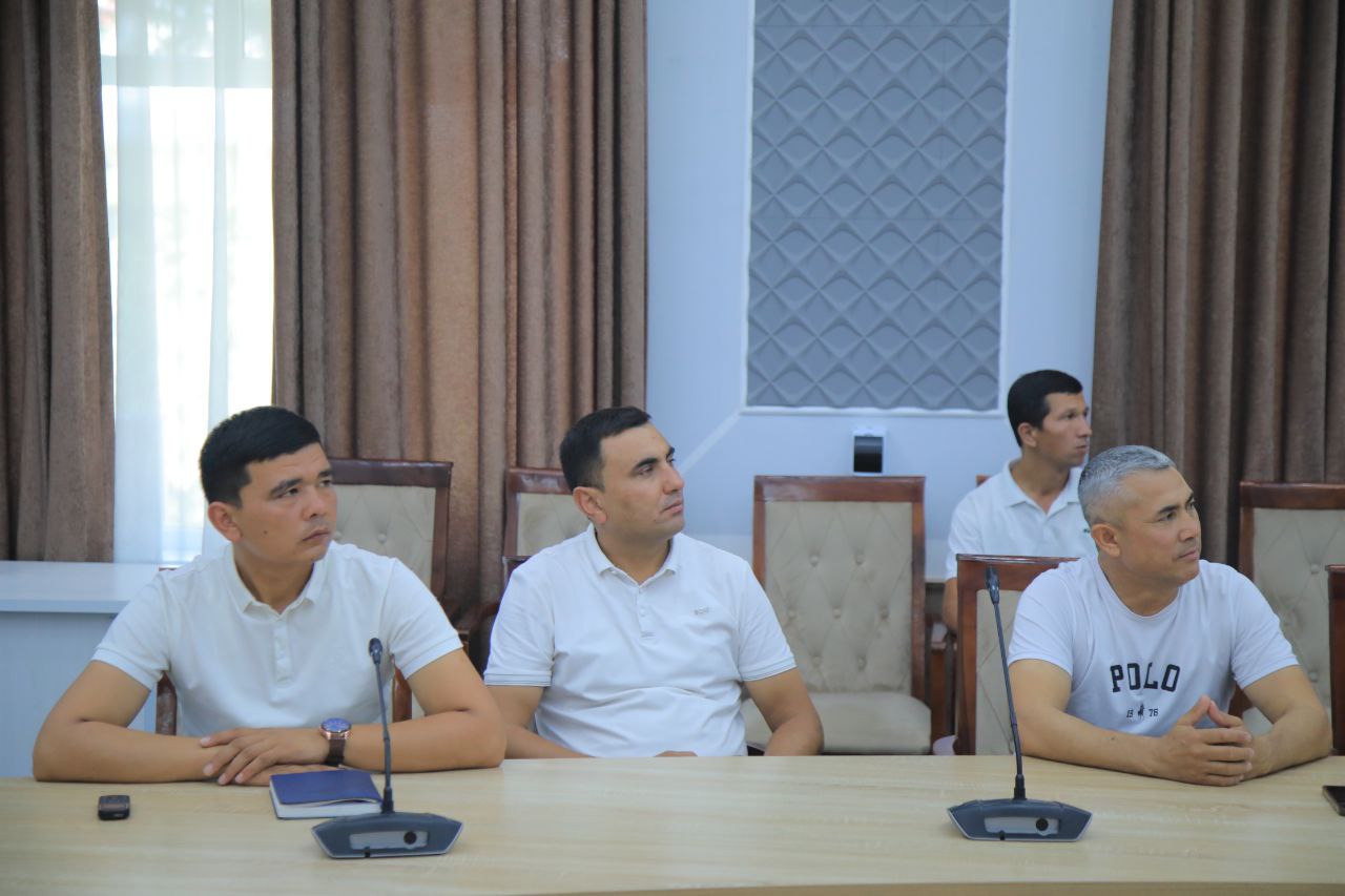 NamDPI rahbar va xodimlari hamda professor-oʻqituvchilari "Siyosiy-ma’rifat soati"da ishtirok etdi.