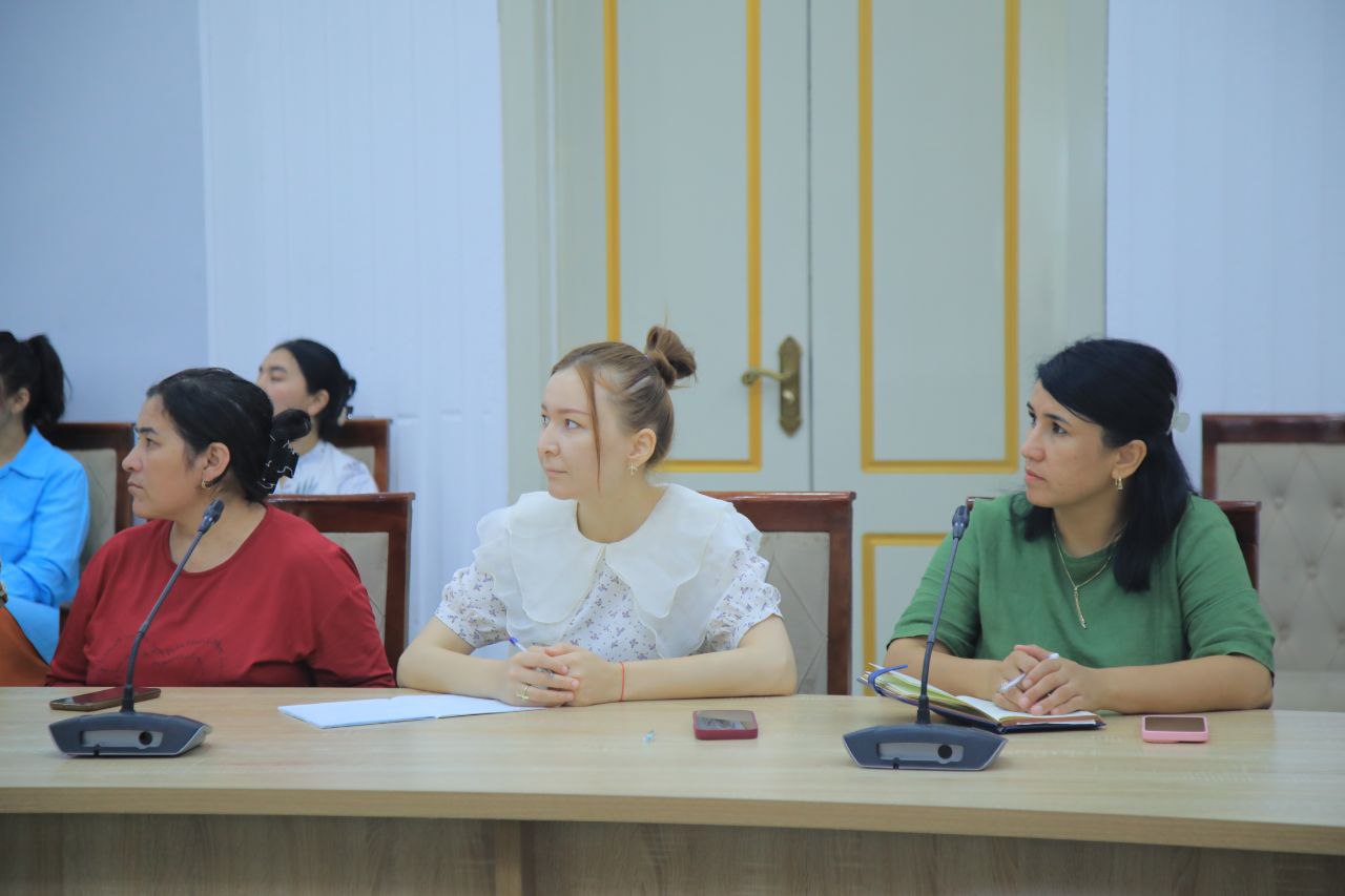 NamDPI rahbar va xodimlari hamda professor-oʻqituvchilari "Siyosiy-ma’rifat soati"da ishtirok etdi.