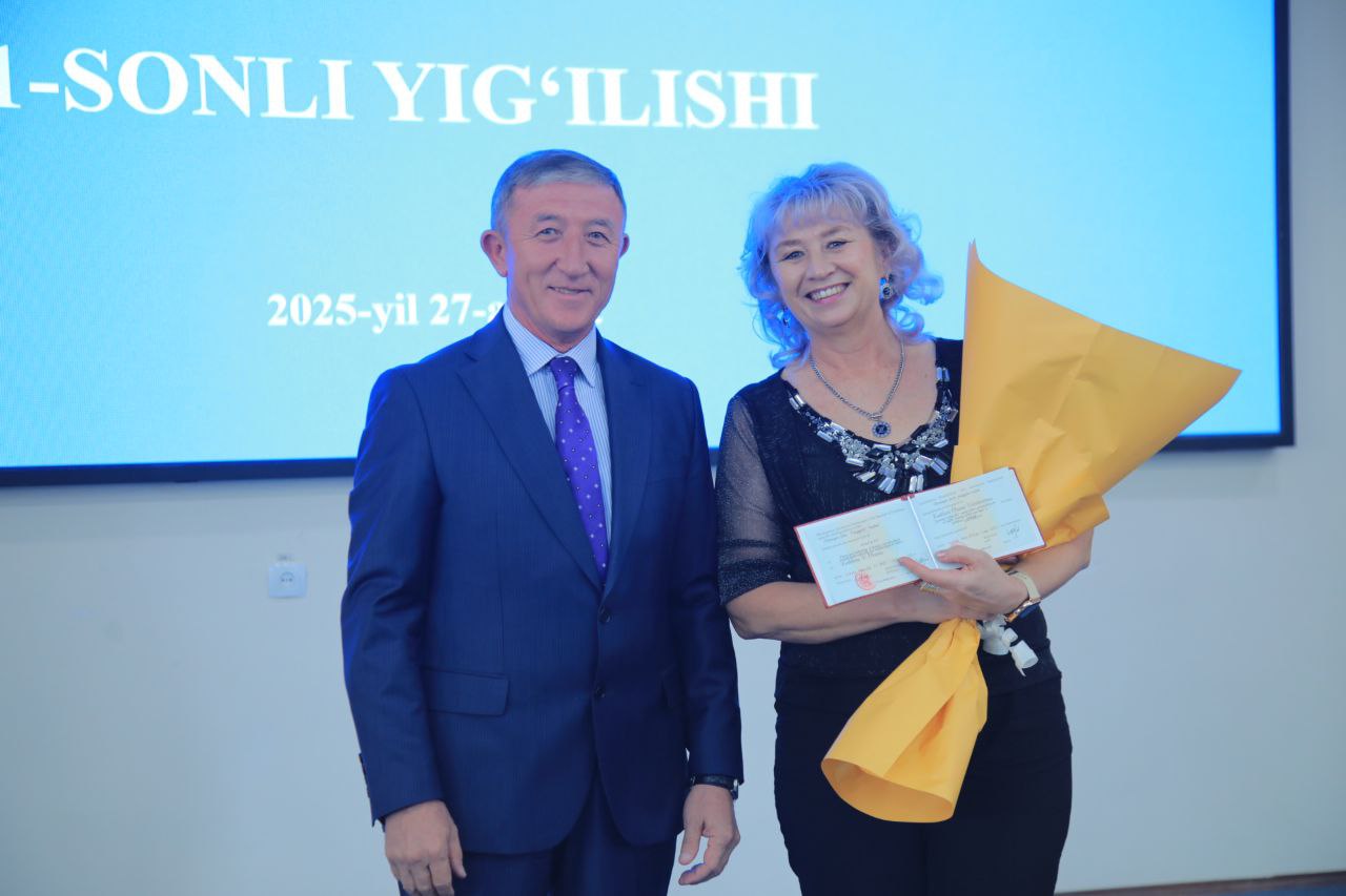 Ayni damda Namangan davlat pedagogika institutida 2025/2026-o‘quv yilining 1-sonli kengaytirilgan yigʻilish boʻlib oʻtmoqda.