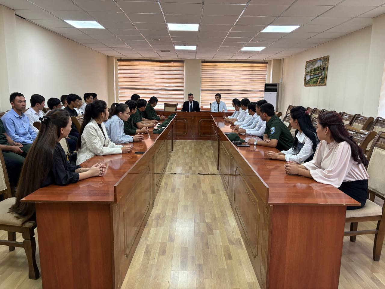 Namangan davlat pedagogika instituti "Qalqon" jamoatchilik guruhi a’zolari ishtirokida navbatdagi yig‘ilish bo‘lib o‘tdi