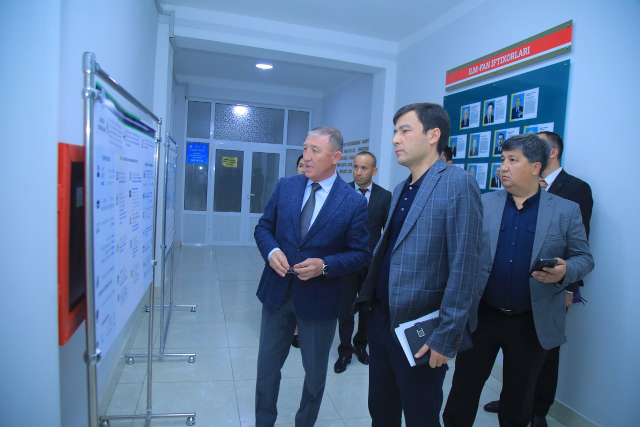 Nizomiy nomidagi O‘zbekiston milliy pedagogika universiteti rahbariyati  Namangan davlat pedagogika institutiga tashrif buyurdi