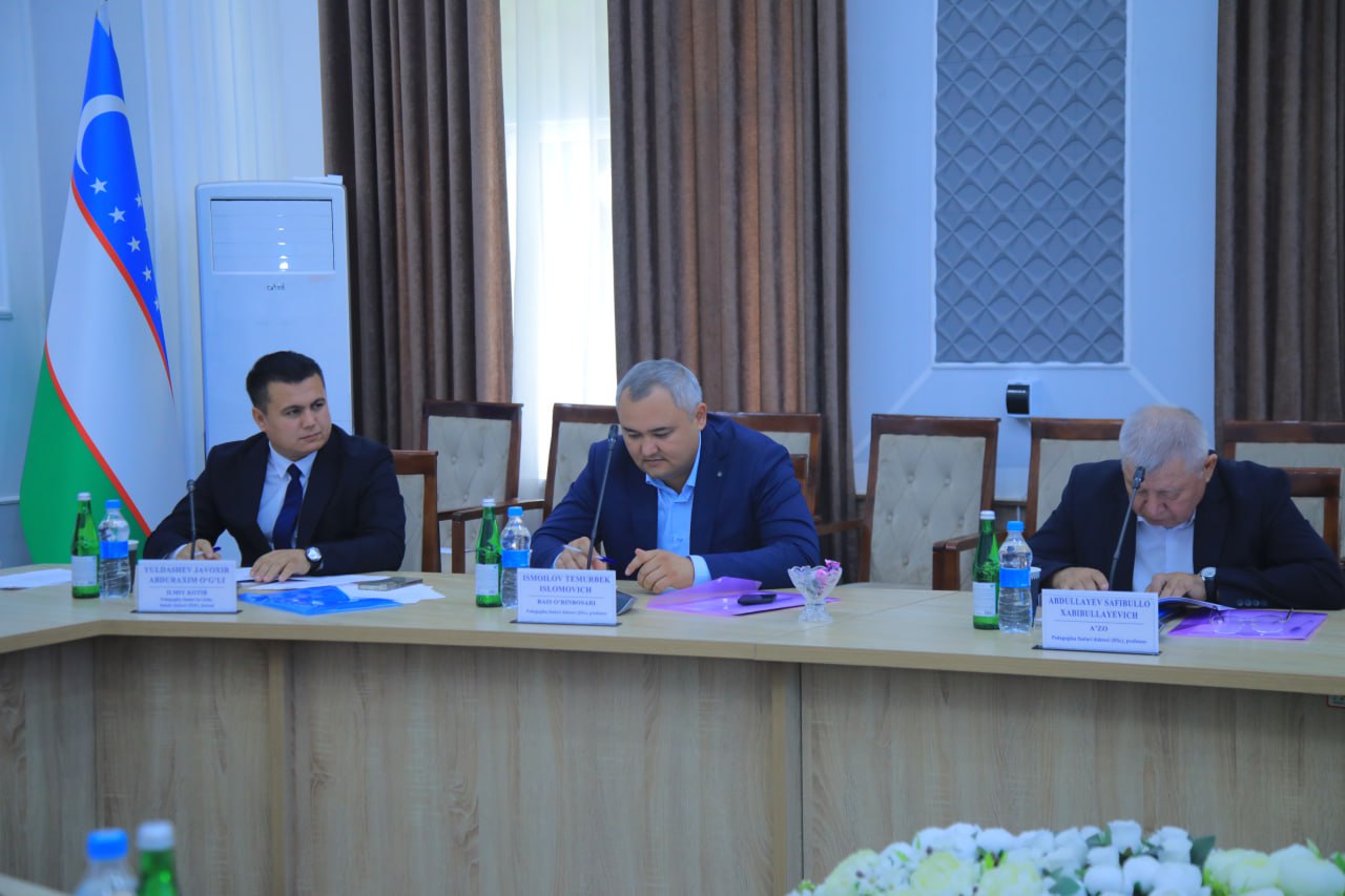 Namangan davlat pedagogika institutida navbatdagi Ilmiy seminar muhokamasi o'tkazildi.