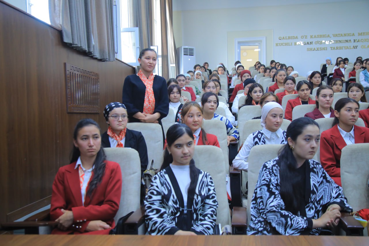 NamDPIda “Jaholatga qarshi – maʼrifat” mavzusida targ‘ibot tadbiri o‘tkazildi