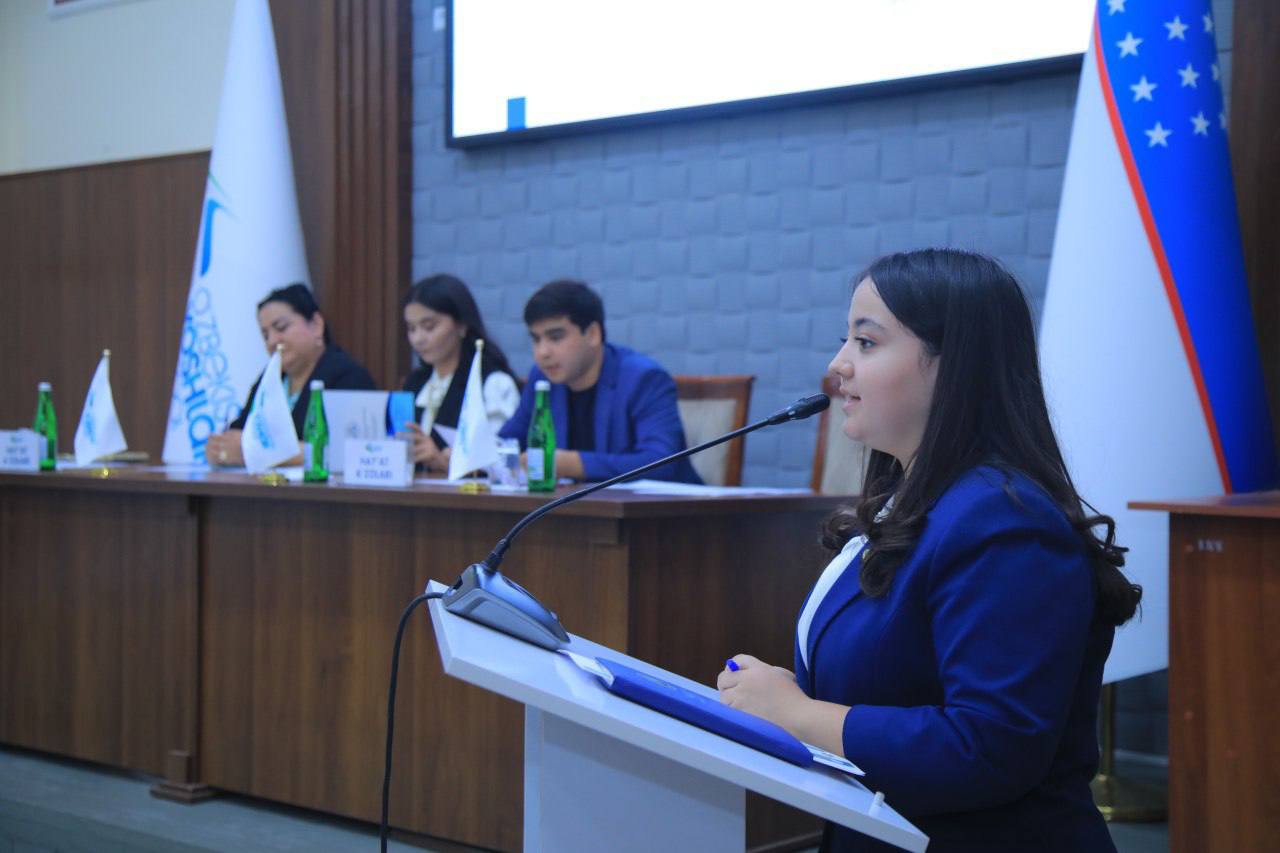 O’zbekiston yoshlar ittifoqi institut boshlang’ich tashkilotining Hisobot-saylov yig’ilishi