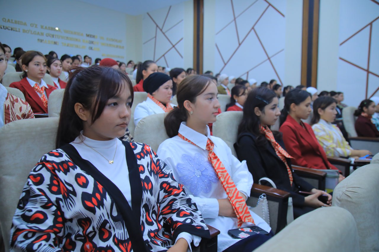 Viloyatning iqtidorli va chempion qizlari bilan uchrashuv tashkil etildi