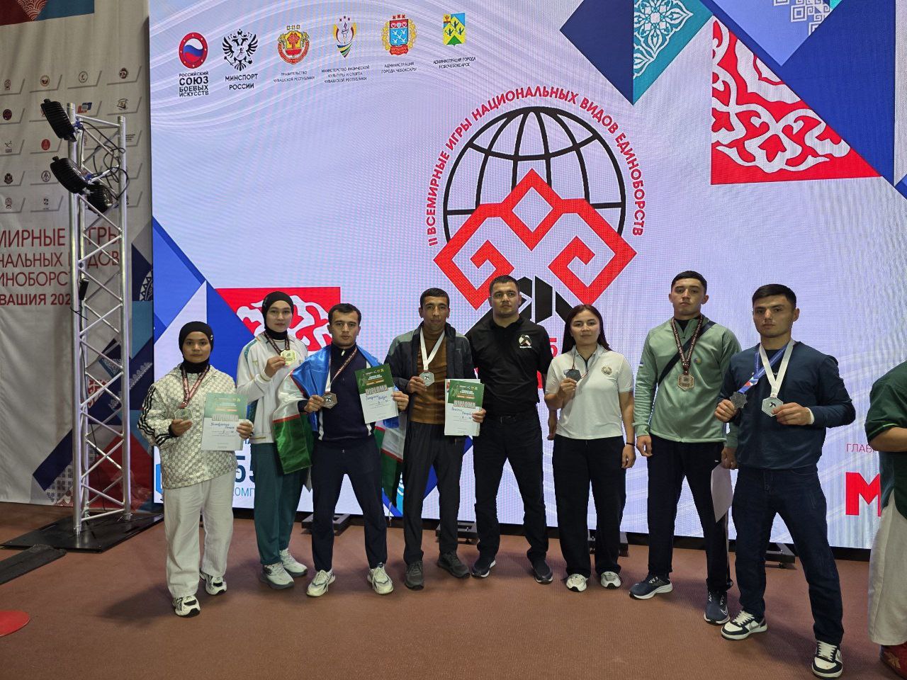 NamDPI polvonlari Osiyo chempionatida